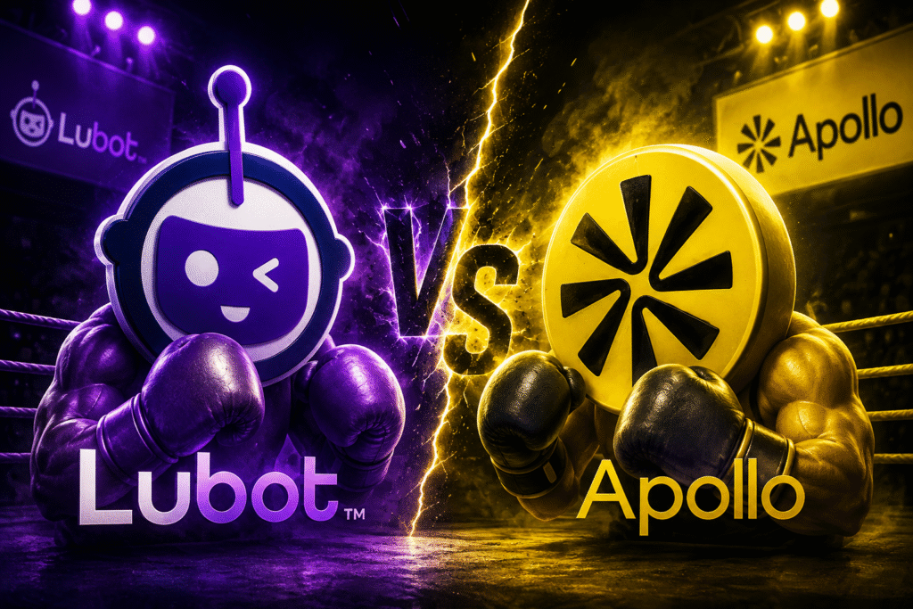 Lubot vs Apollo.io: la comparación honesta para tu prospección por correo en 2026