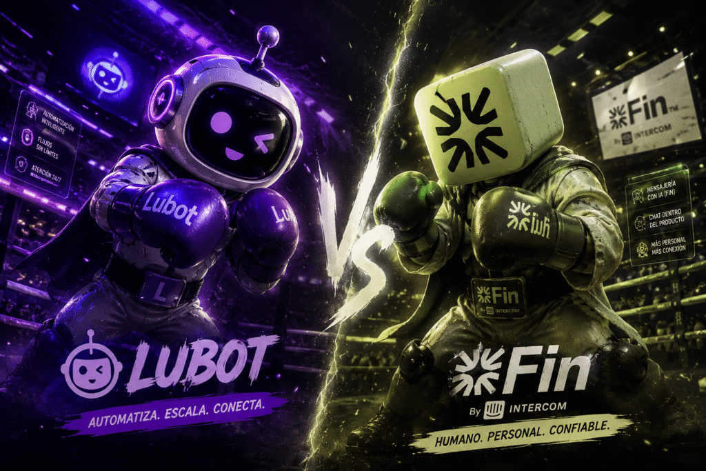 Lubot vs Intercom Fin: la comparación urgente sobre el verdadero costo de la IA de soporte en 2026