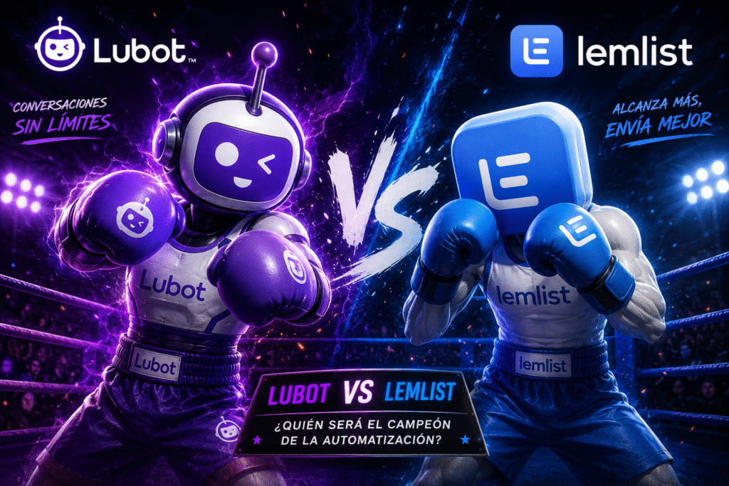 Lubot vs Lemlist: la comparación detallada para outreach por correo en 2026