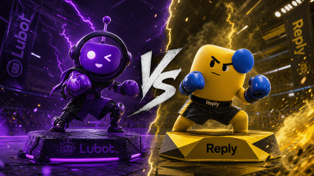 Lubot vs Reply.io: la comparación transparente para outreach por correo en 2026