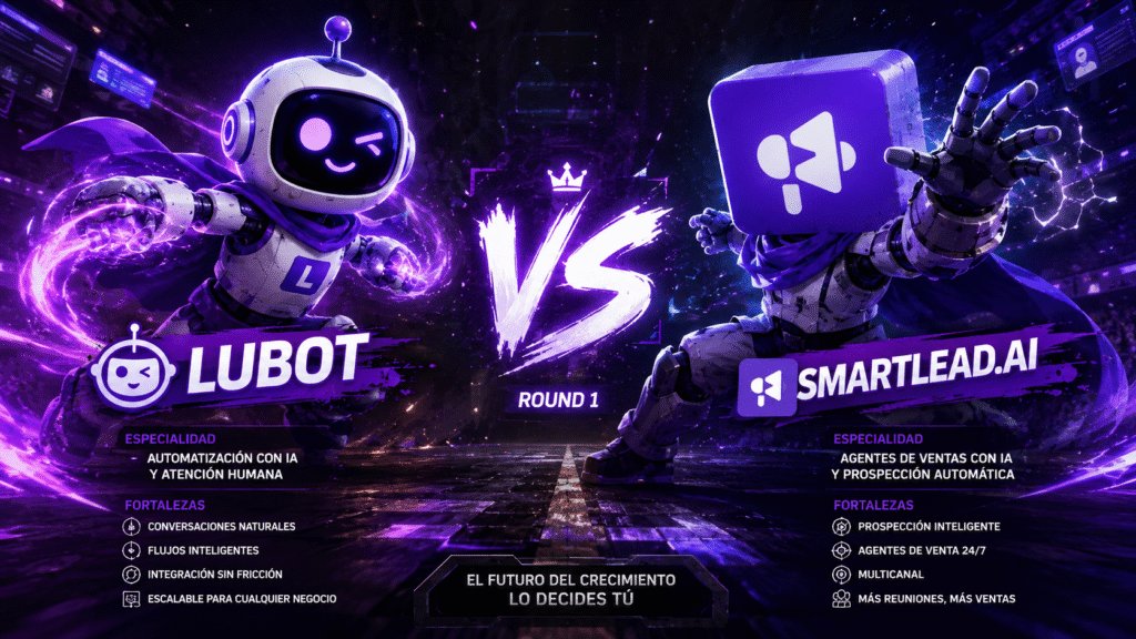Lubot vs Smartlead: la comparación sin filtros para outreach por correo en 2026