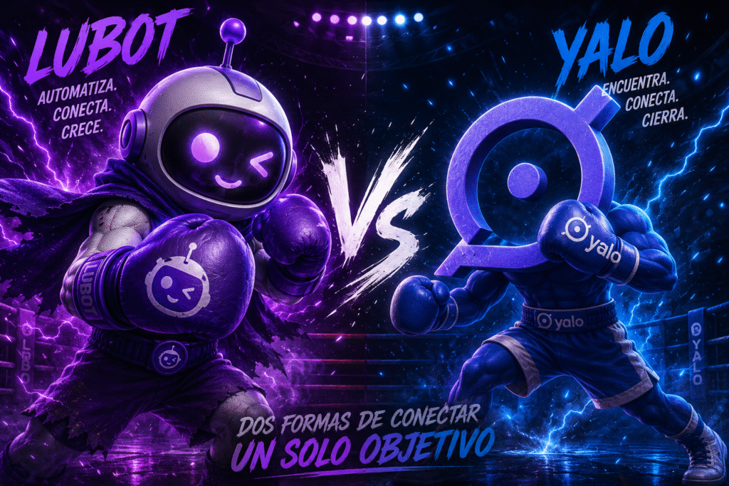Lubot vs Yalo: la comparación realista para vender por WhatsApp en 2026